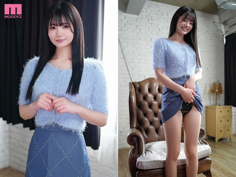 禁欲をした後の美少女・純白彩永の私服姿